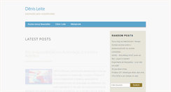 Desktop Screenshot of denisleite.com